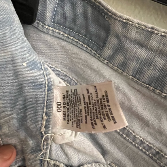 Aeropostale High Wasted MIDI Jean Shorts - Picture 3 of 4